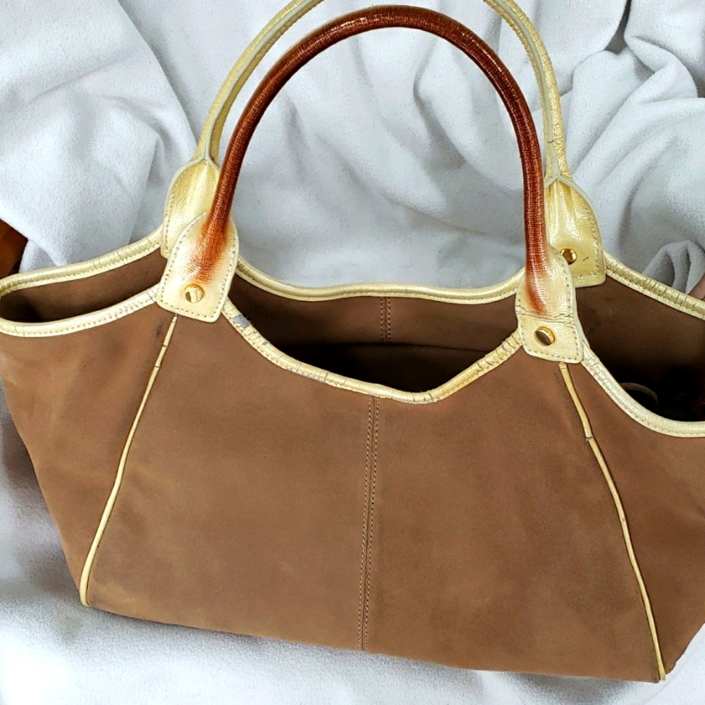 Lilly Pulitzer purse suede